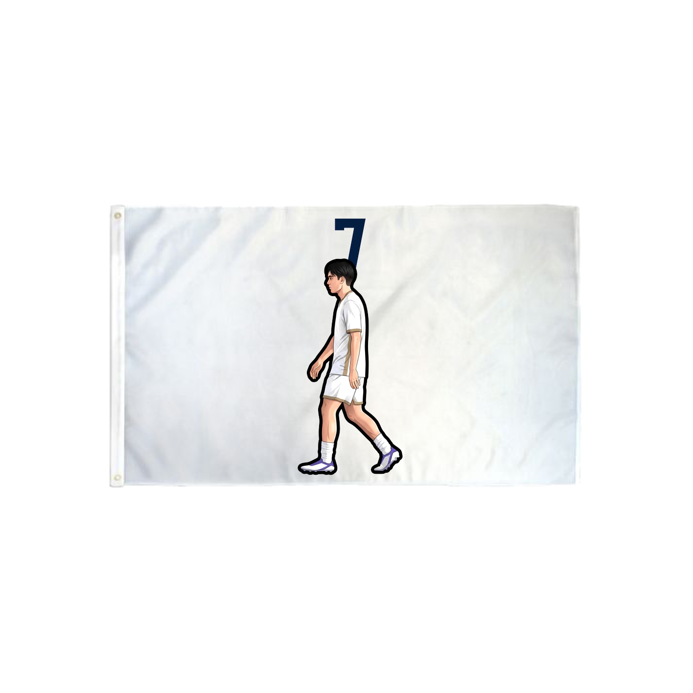 3x5 Flag — Number Top in Classic