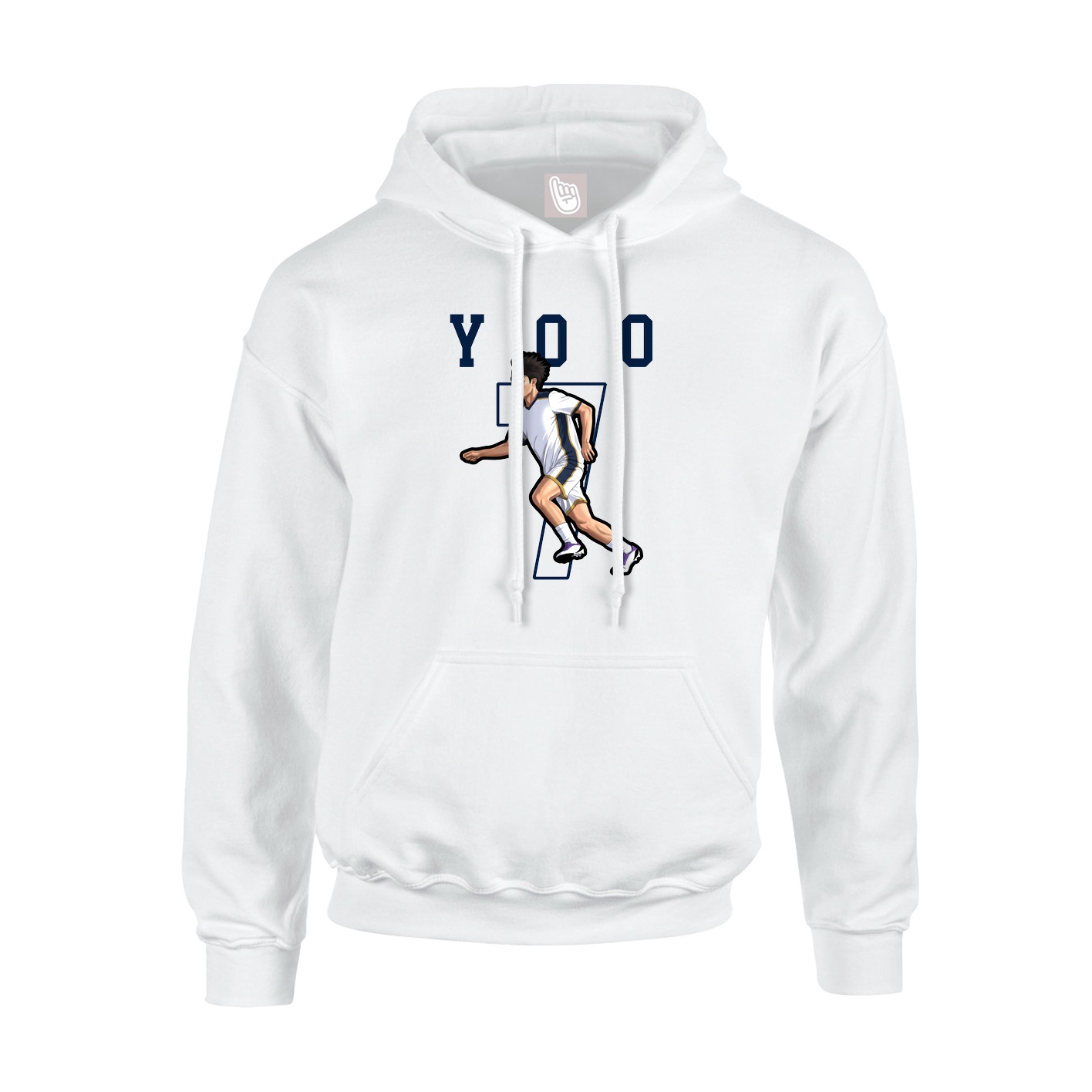 Hoodie — Shirsey in White