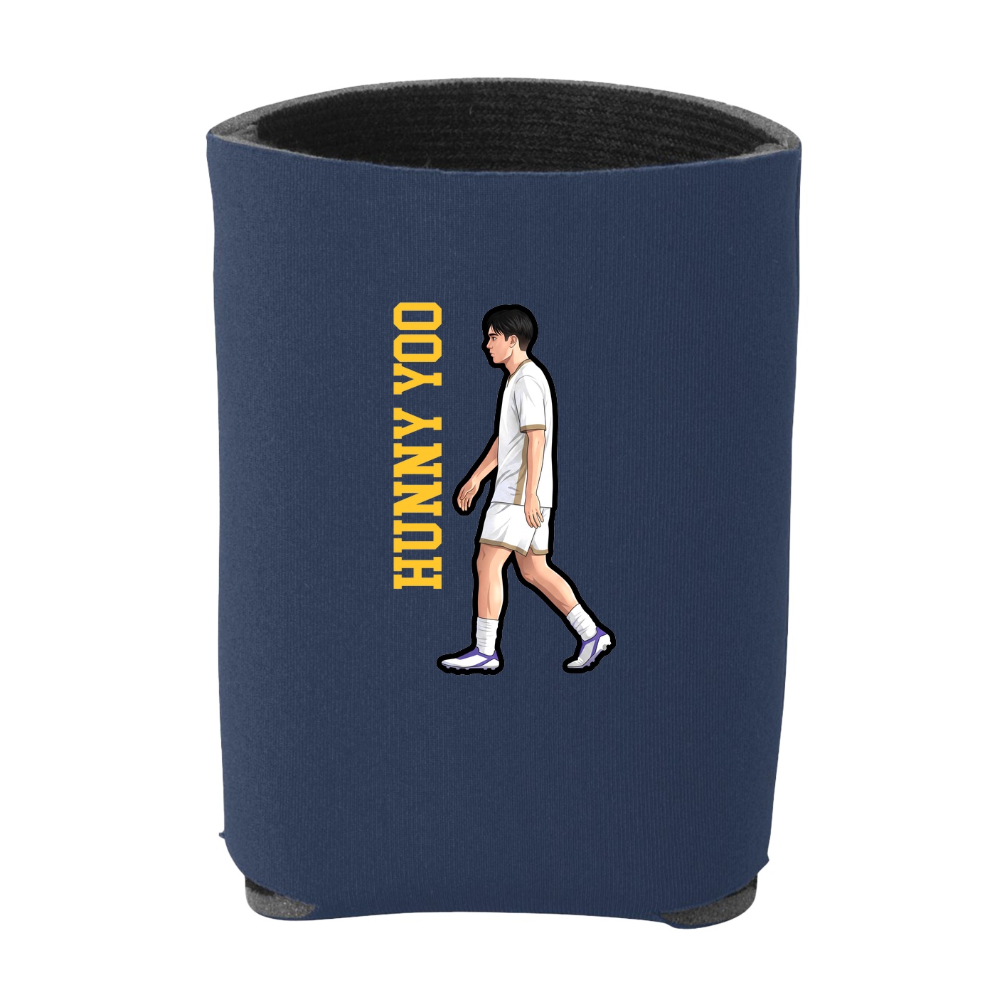 Can Holder — Name Vertical in Navy