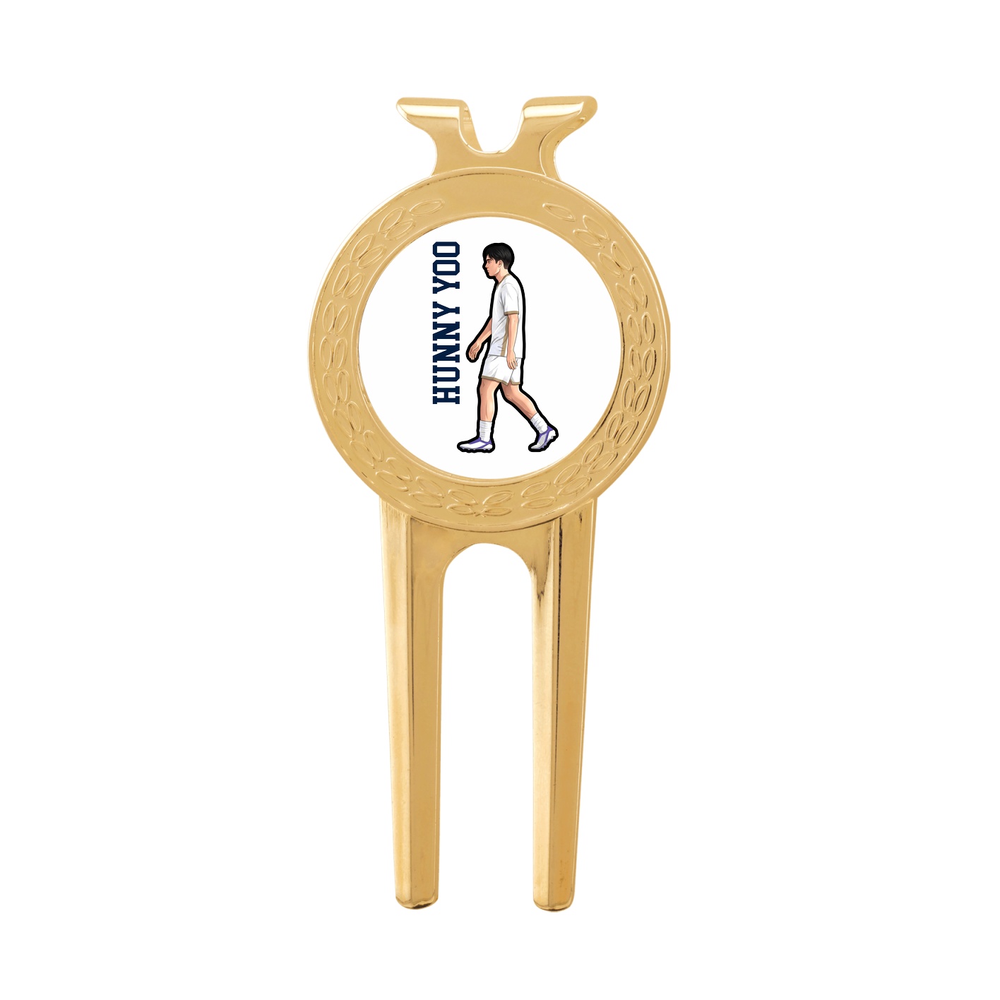 Divot Tool with Ball Marker — Name Vertical in Classic