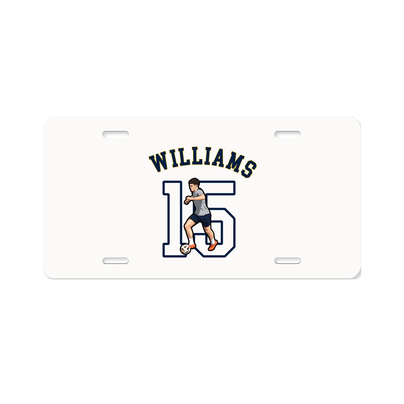 License Plate — Shirsey Arch in Classic