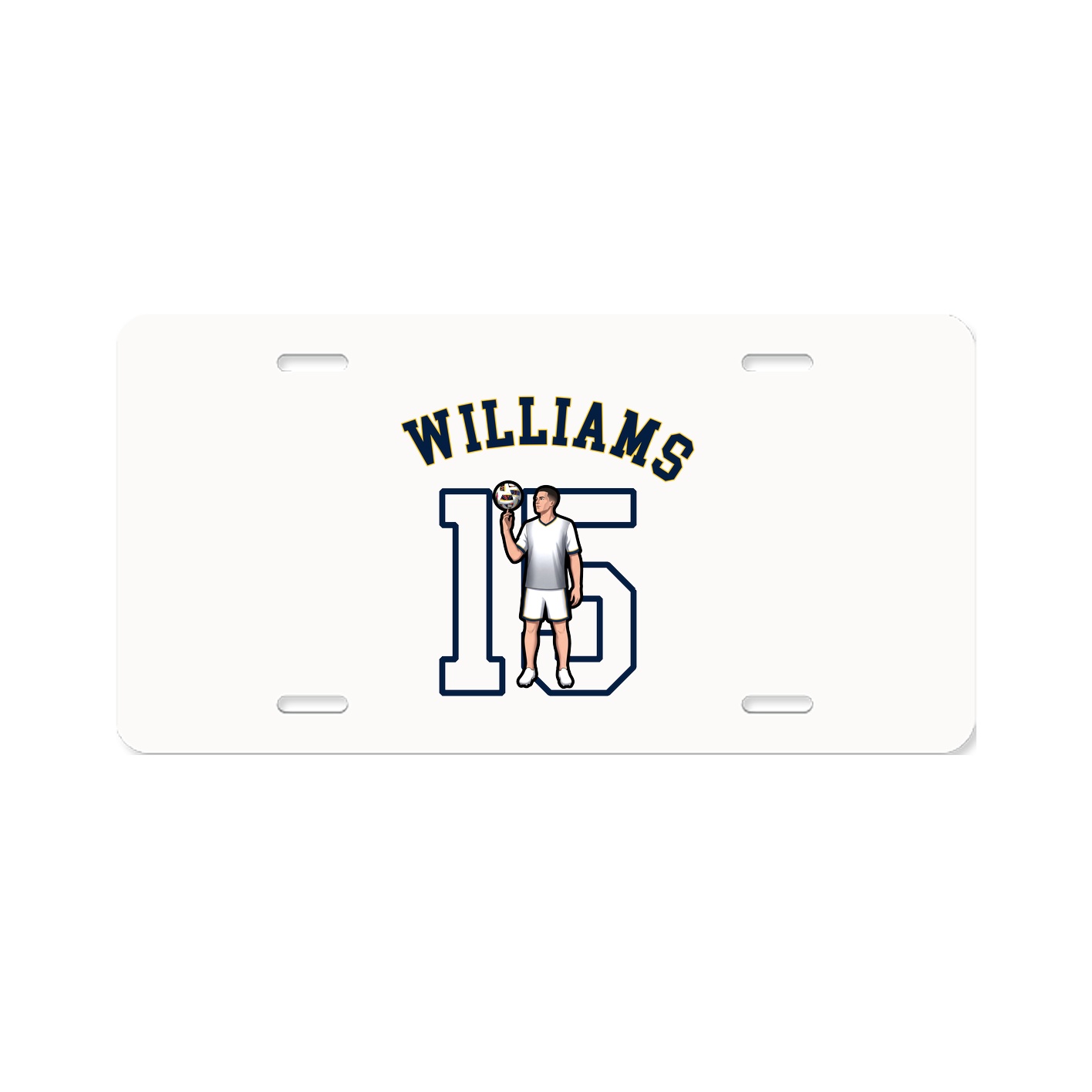 License Plate — Shirsey Arch in Classic