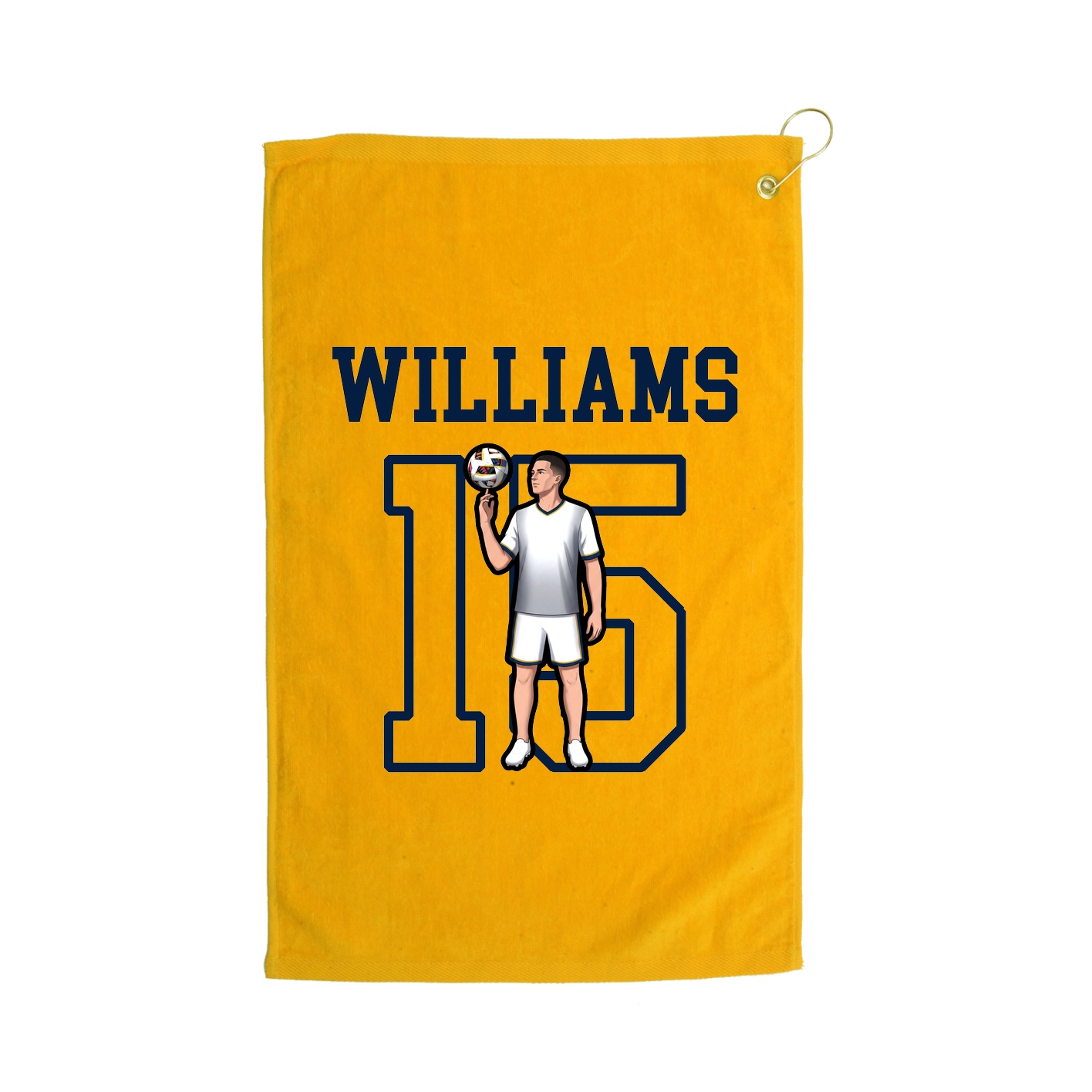 Golf Towel — Shirsey in Gold