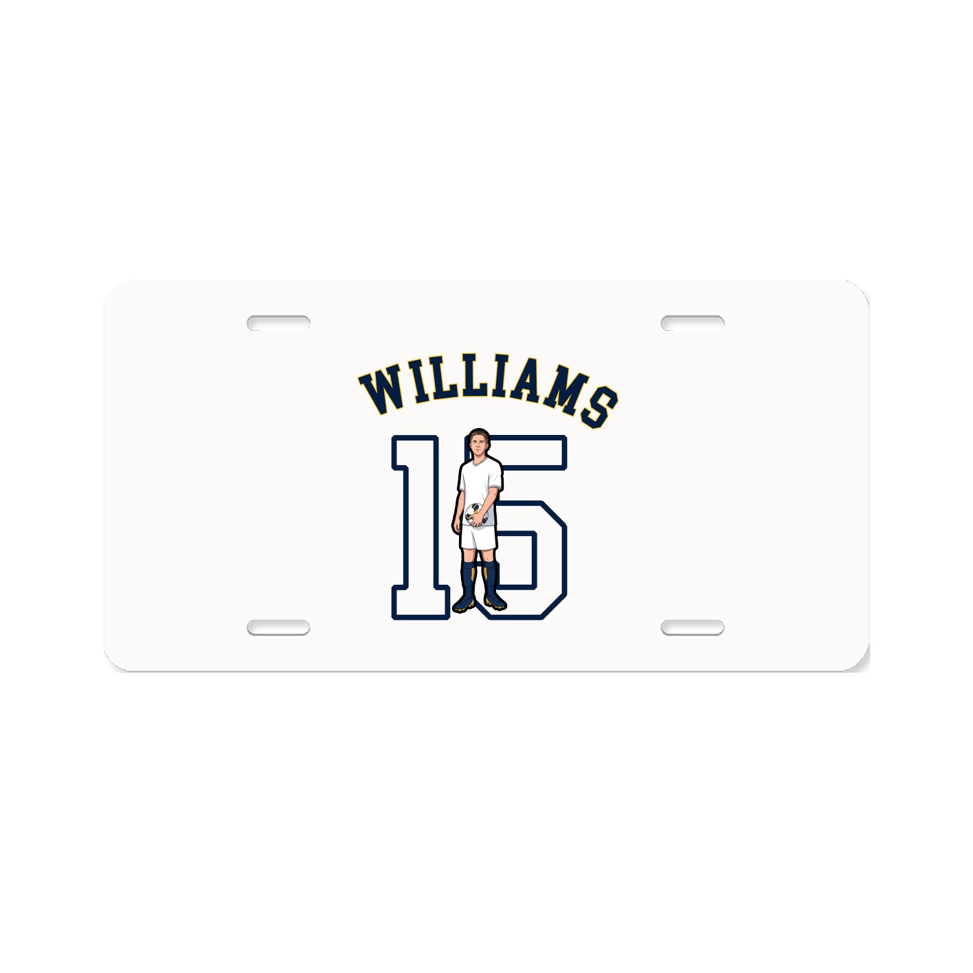 License Plate — Shirsey Arch in Classic