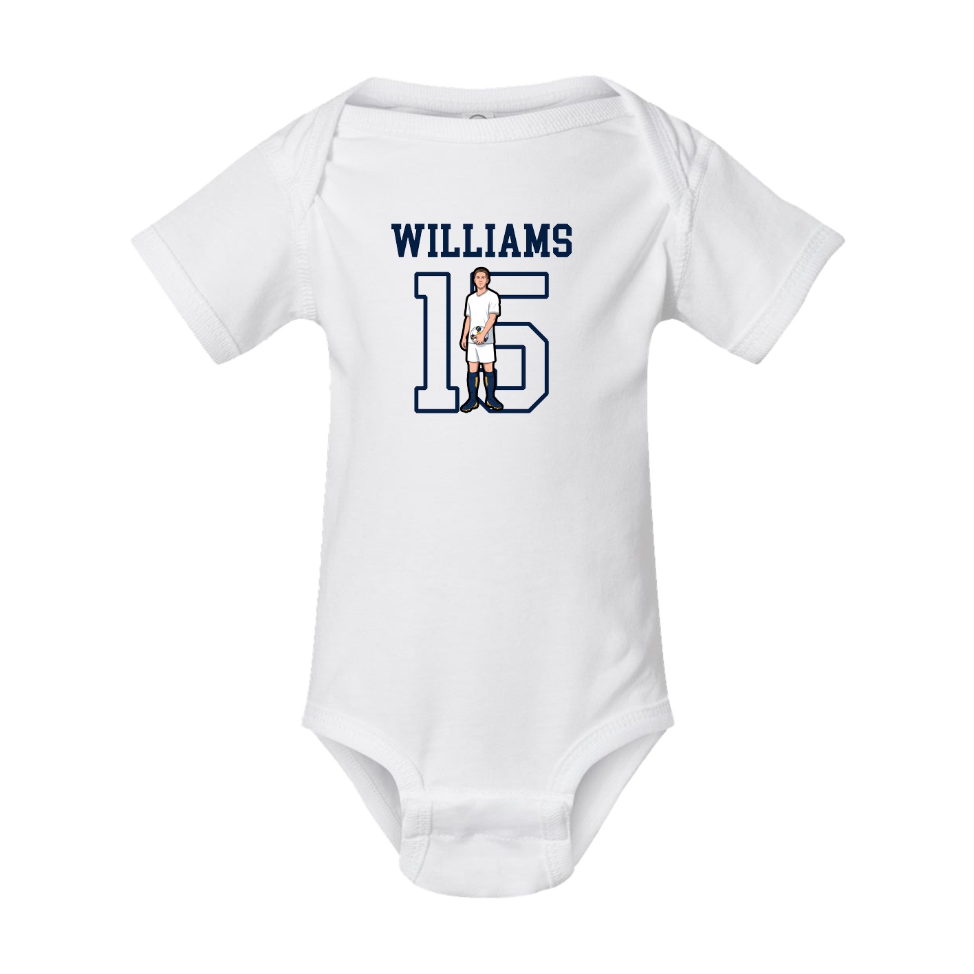 Baby Onesie — Shirsey in White