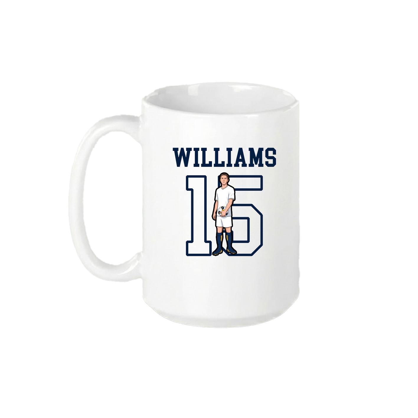 15oz Coffee Mug — Shirsey in White