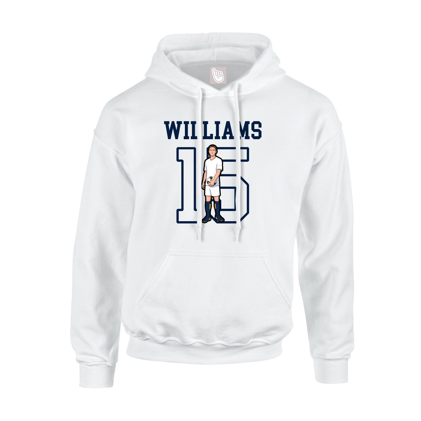 Youth Hoodie — Shirsey in White