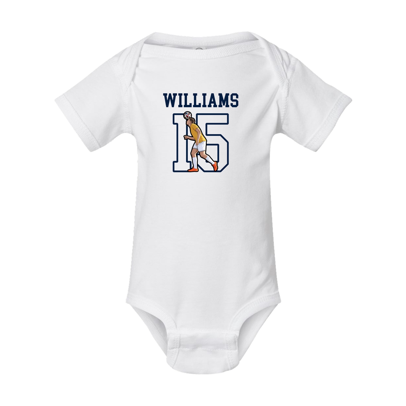 Baby Onesie — Shirsey in White