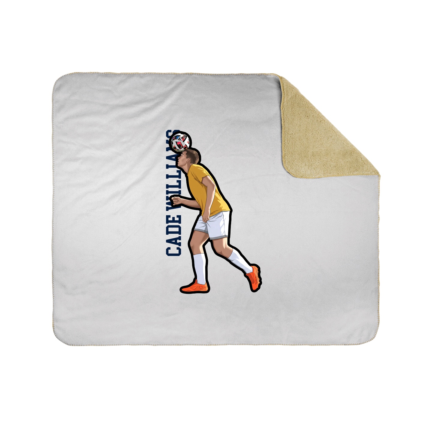 50x60 Sherpa Lined Throw Blanket
