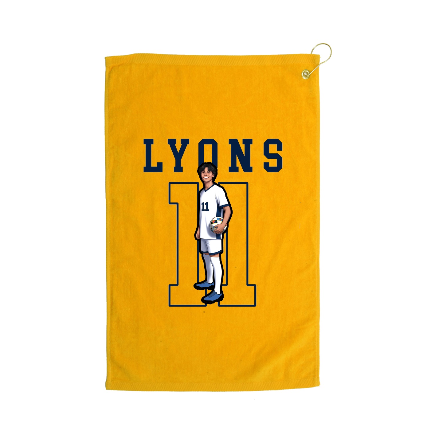 Golf Towel — Shirsey in Gold