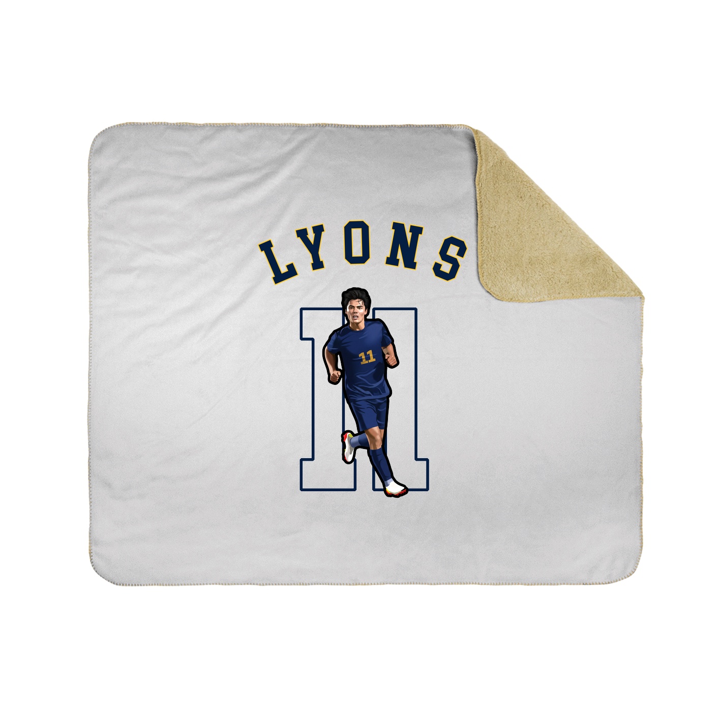 Throw Blanket — Shirsey Arch in White