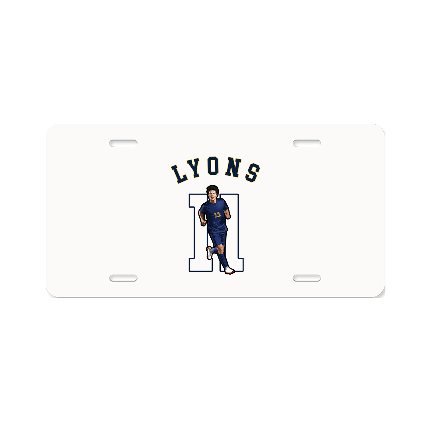 License Plate — Shirsey Arch in Classic