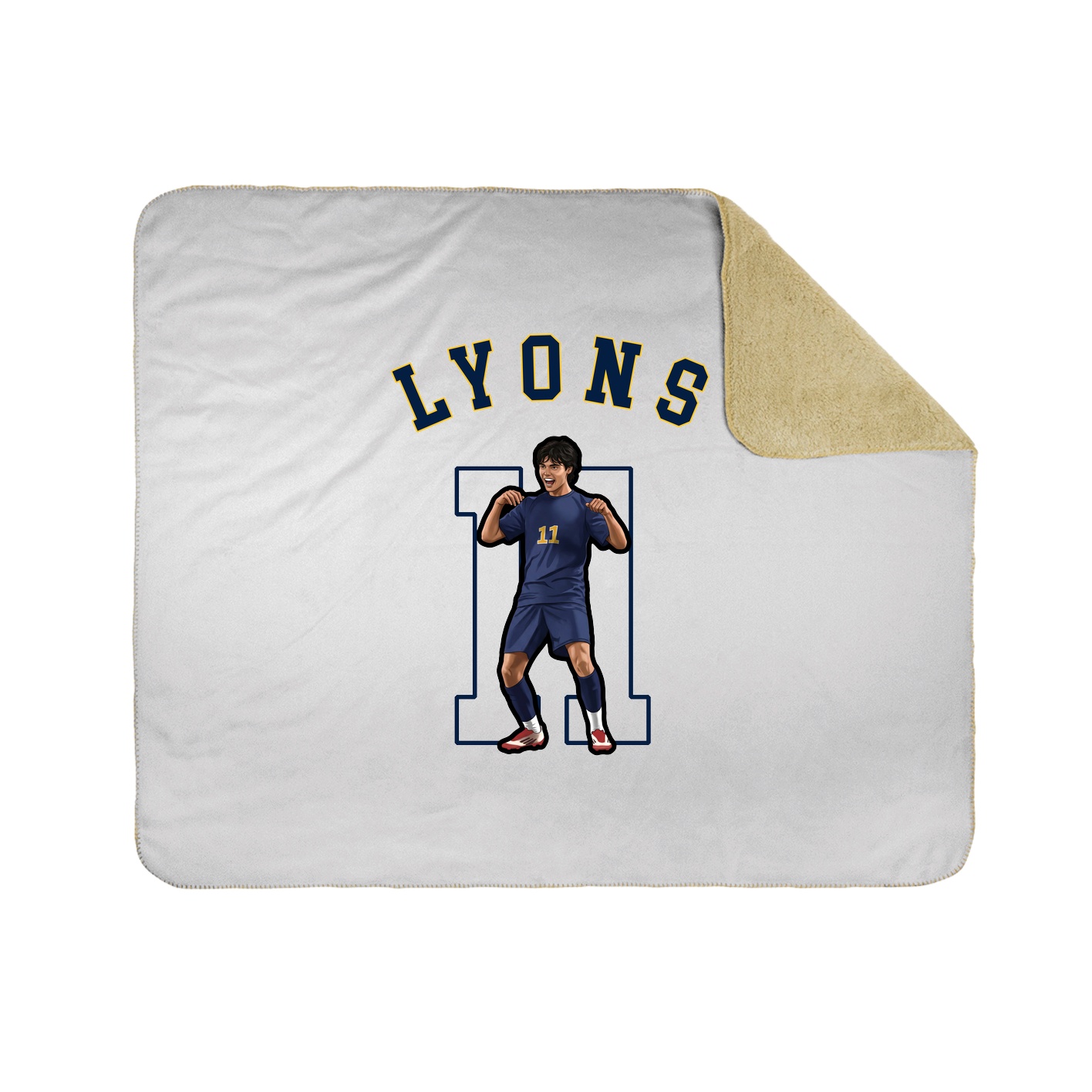 Throw Blanket — Shirsey Arch in White