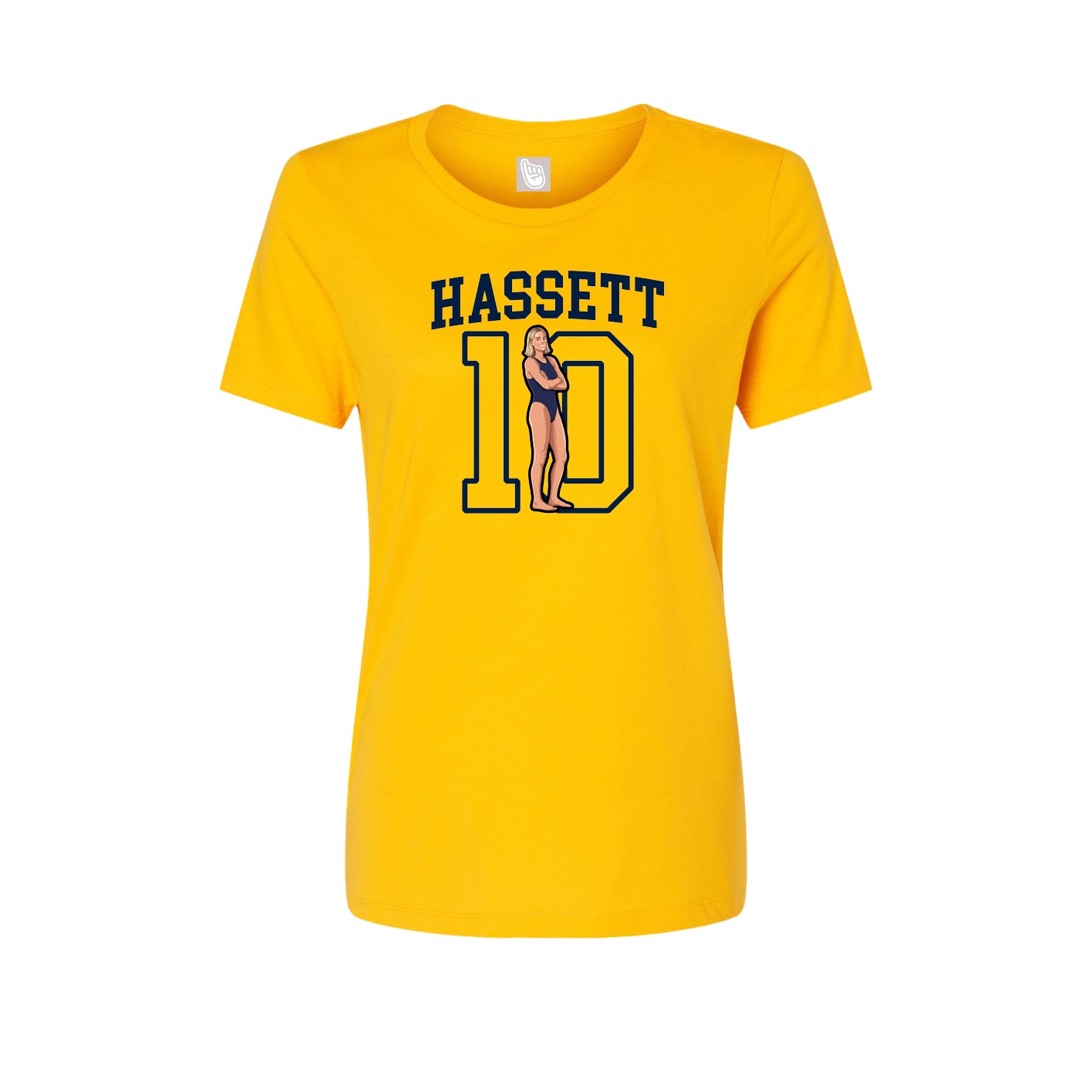 Womens Tee — Shirsey in Gold