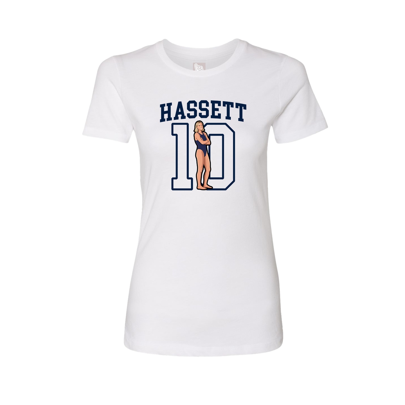 Fitted Women's Tee — Shirsey in White