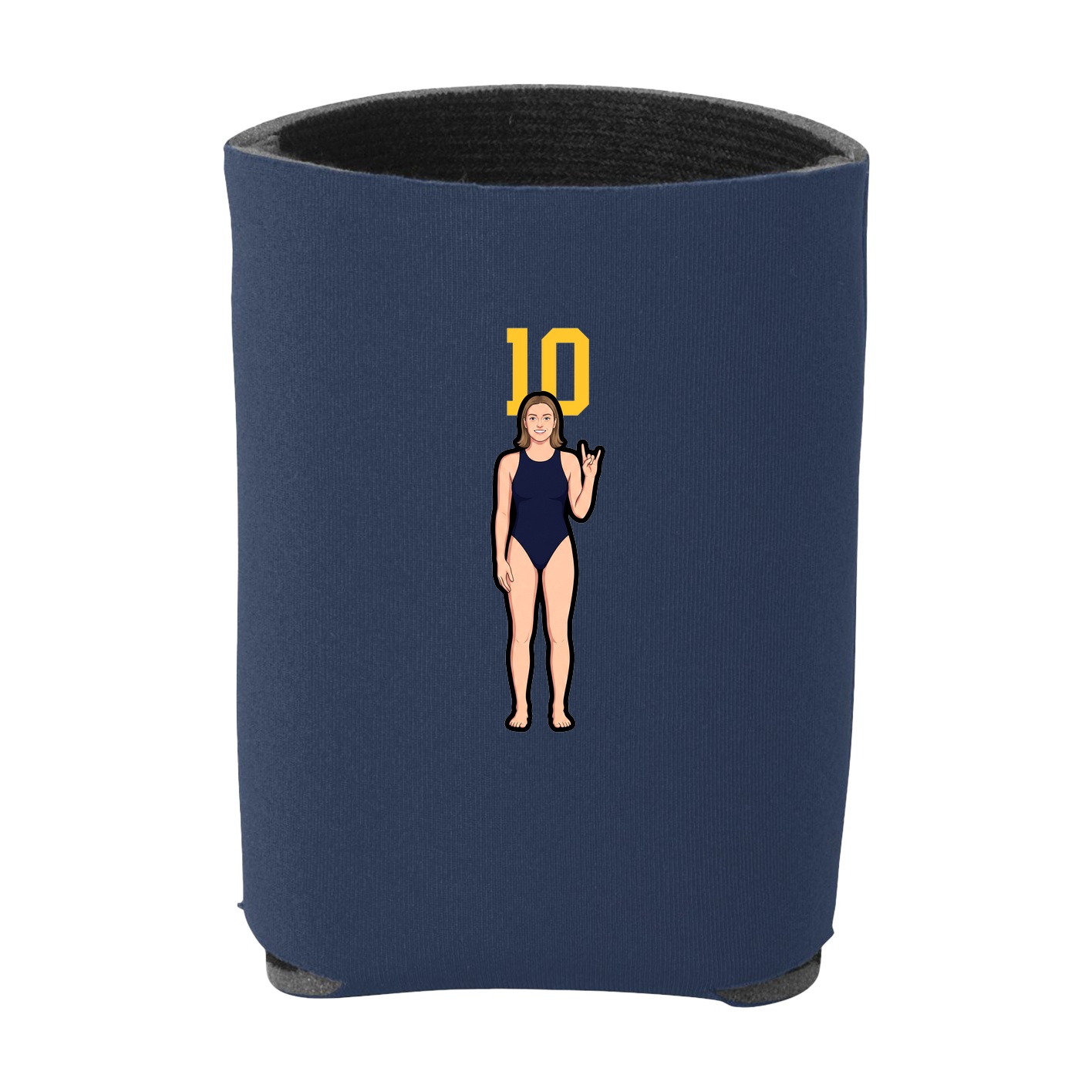 Can Holder — Number Top in Navy
