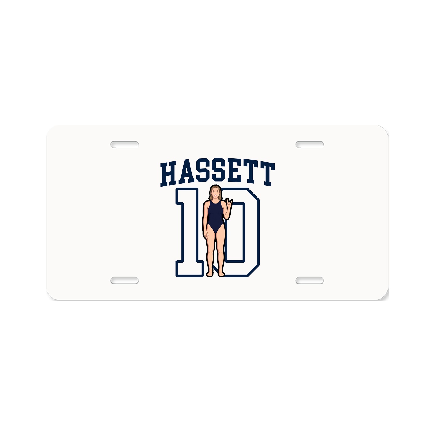 Aluminum License Plate