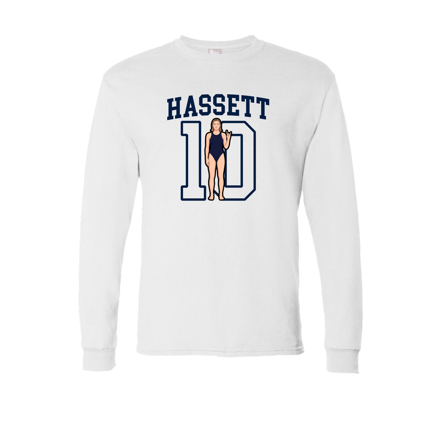 Long Sleeve Tee — Shirsey in White