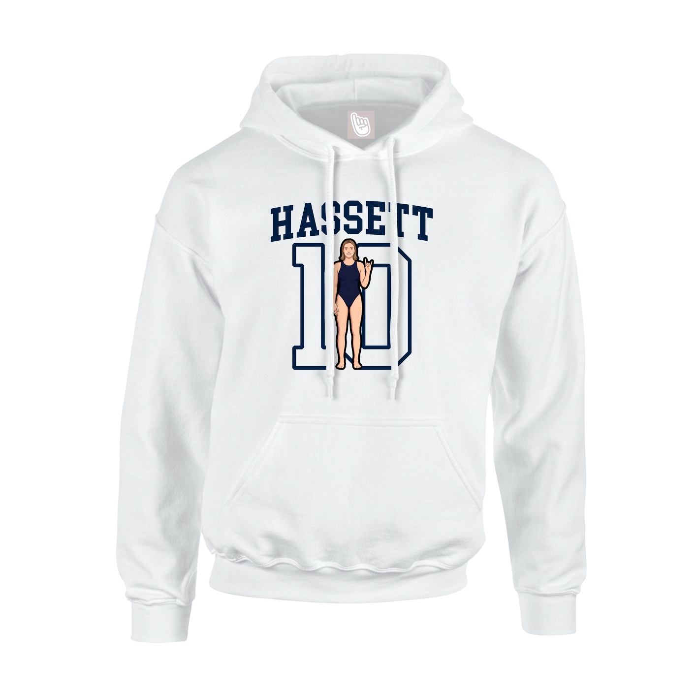 Youth Hoodie — Shirsey in White