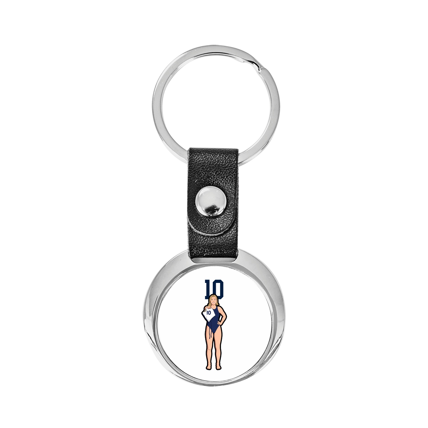Key Chain — Number Top in Classic