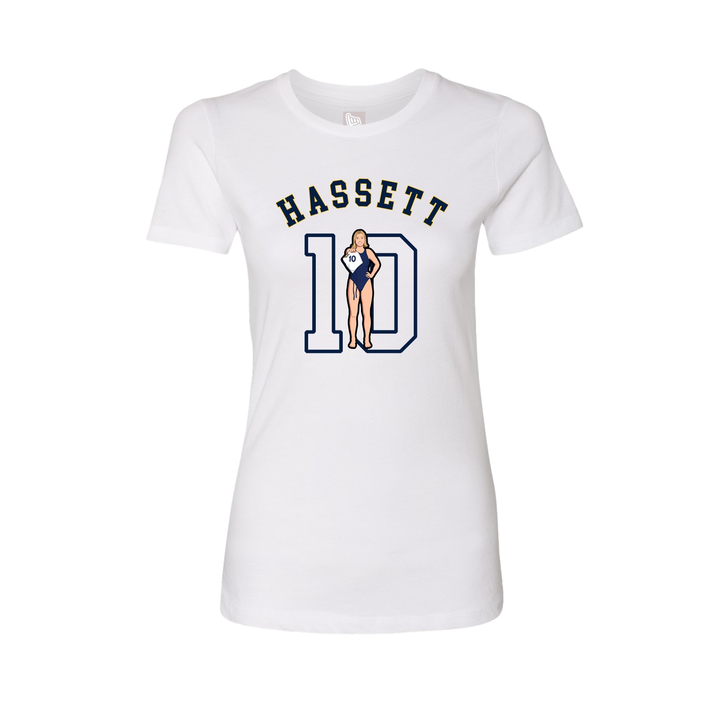 Womens Tee — Shirsey Arch in White