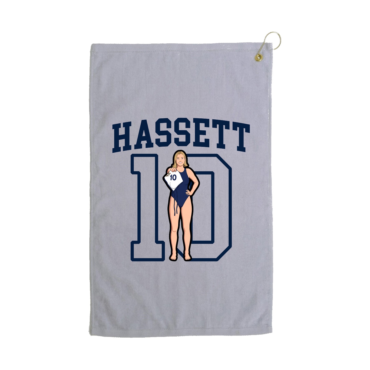 Golf Towel — Shirsey in Grey