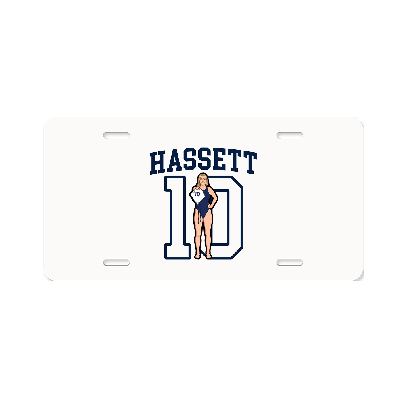 Aluminum License Plate