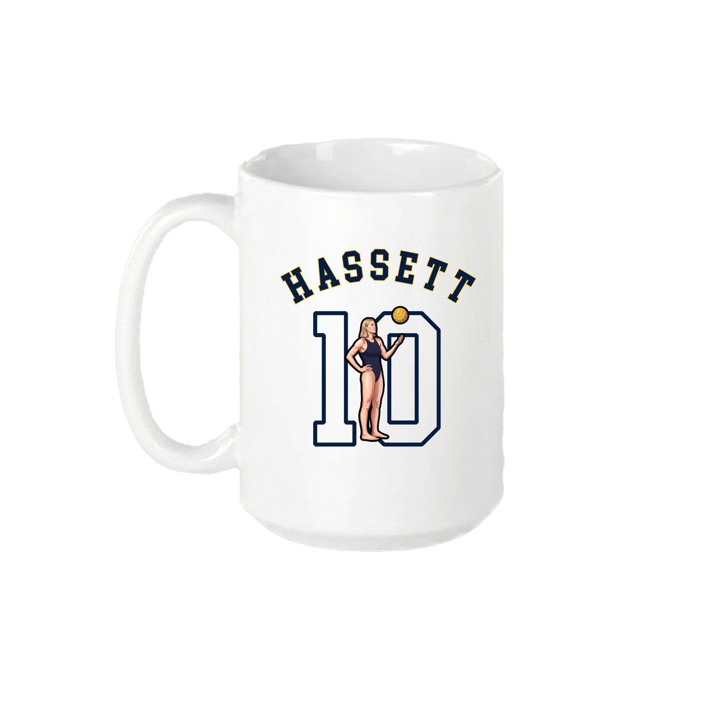 15oz Coffee Mug — Shirsey Arch in White