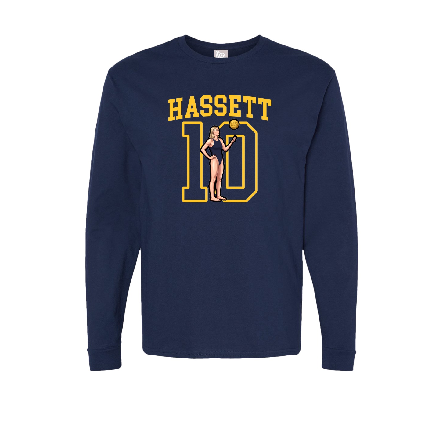 Long Sleeve Tee — Shirsey in Navy