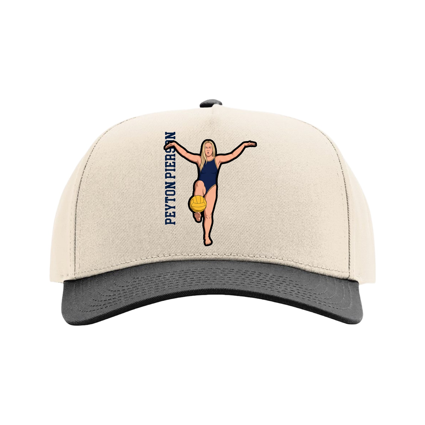 Full Fabric Five-Panel Champ Cap