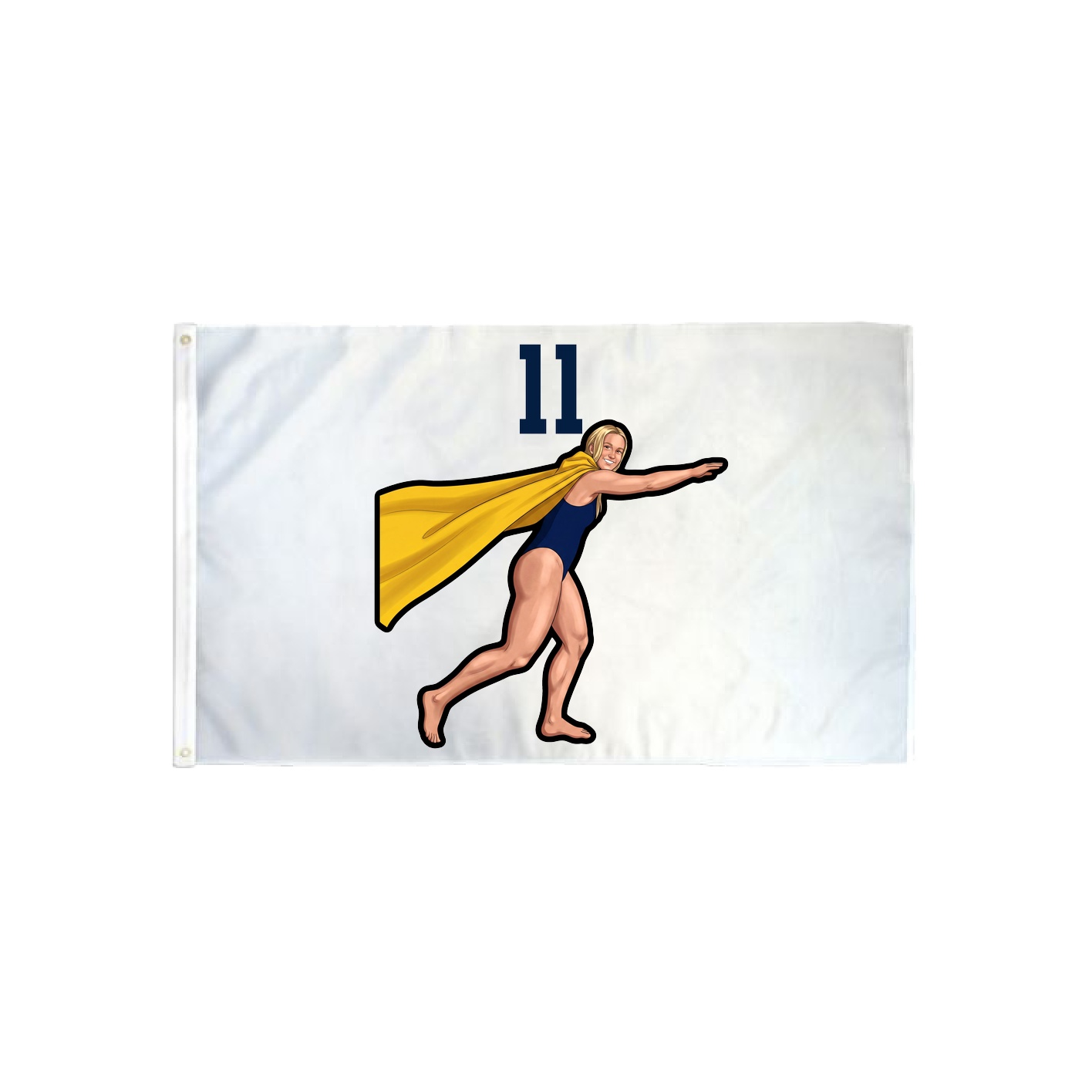 3x5 Flag — Number Top in Classic