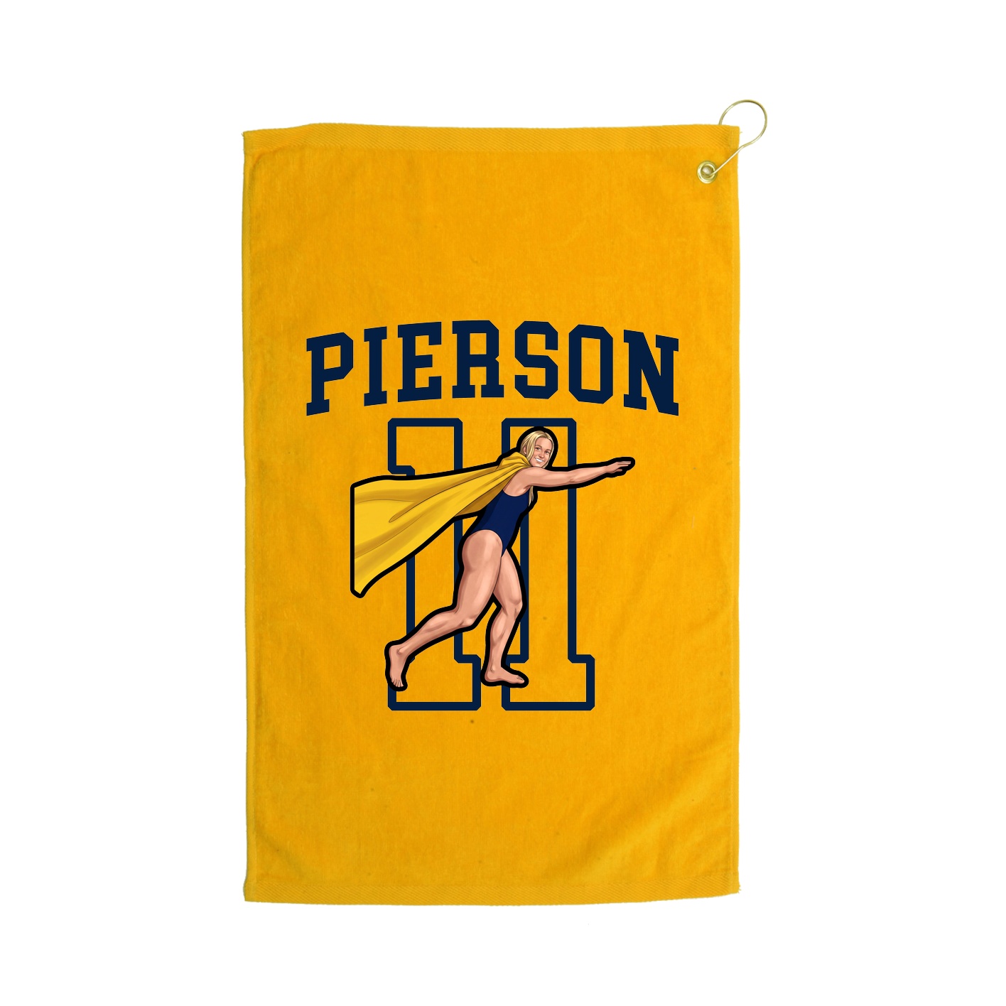 Golf Towel — Shirsey in Gold