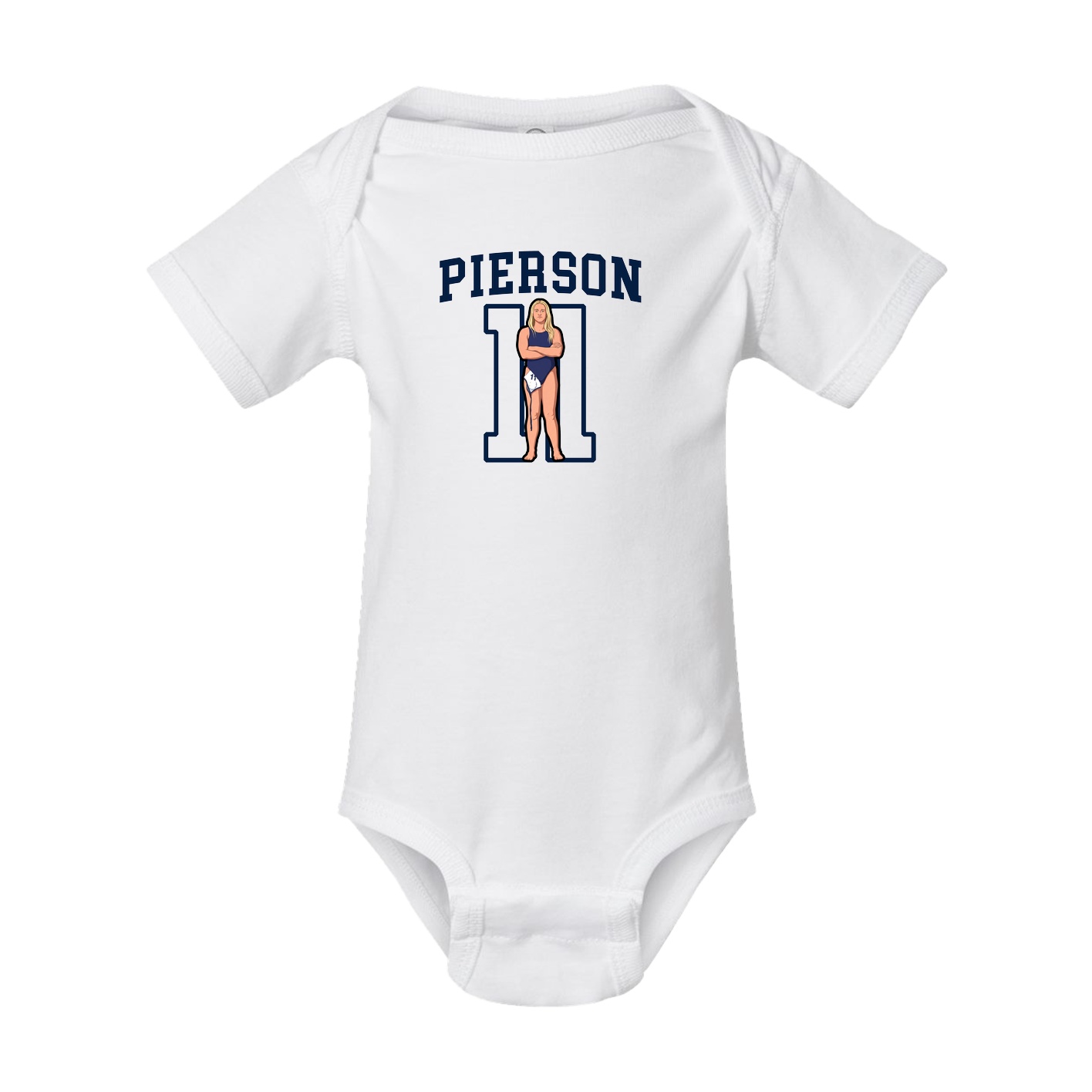 Baby Onesie — Shirsey in White
