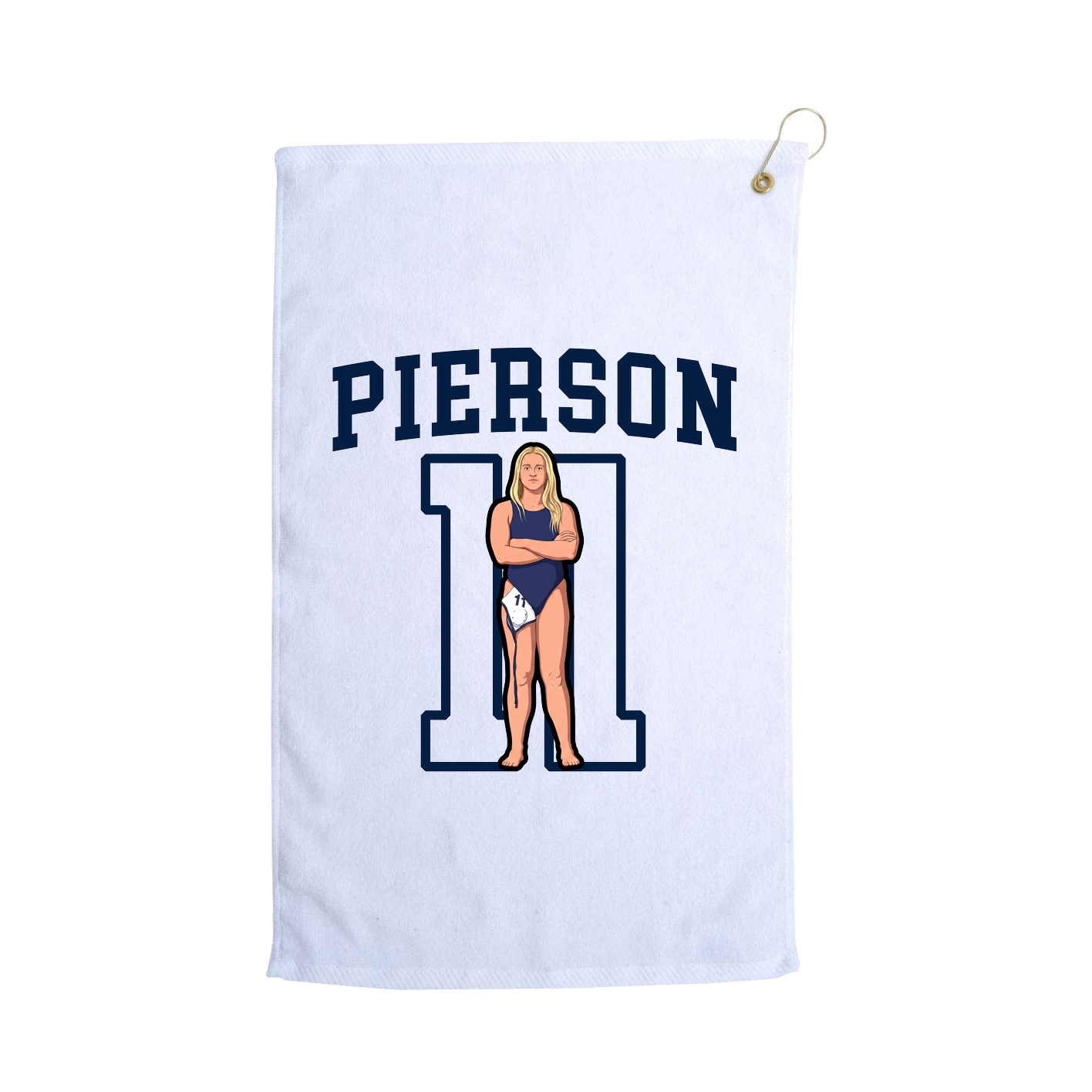 Golf Towel — Shirsey in White