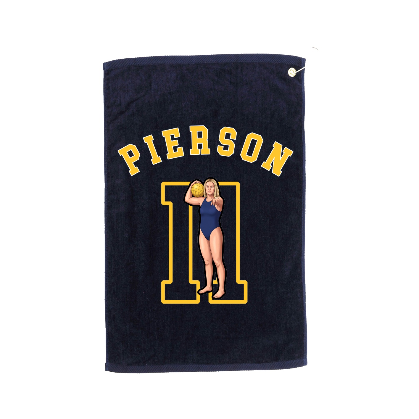 Golf Towel — Shirsey Arch in Navy
