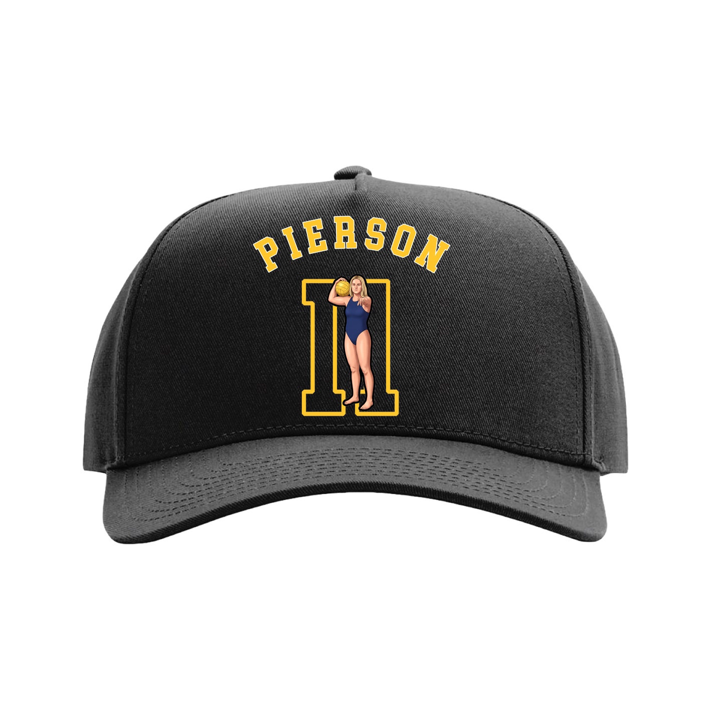 Full Fabric Five-Panel Champ Cap