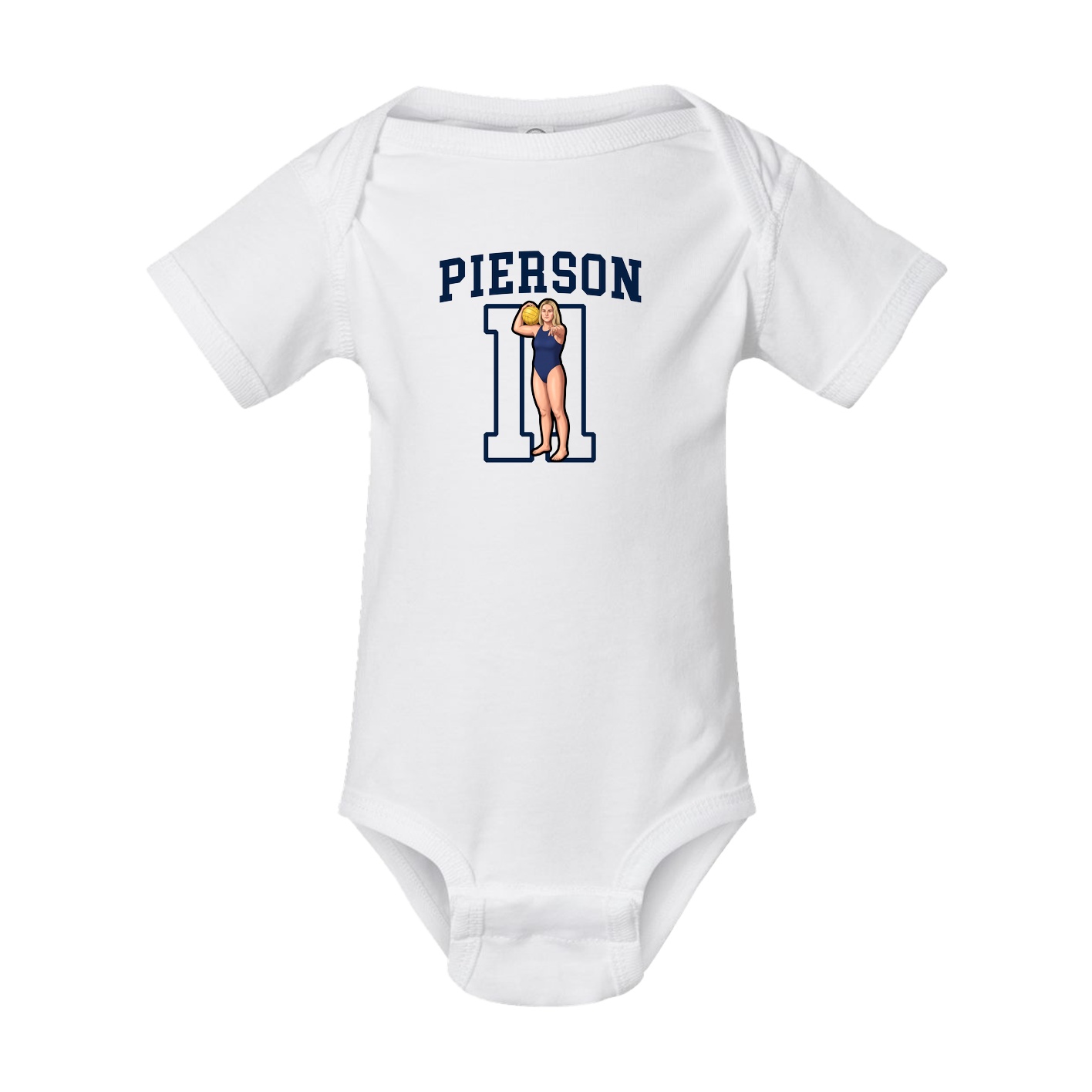 Baby Onesie — Shirsey in White
