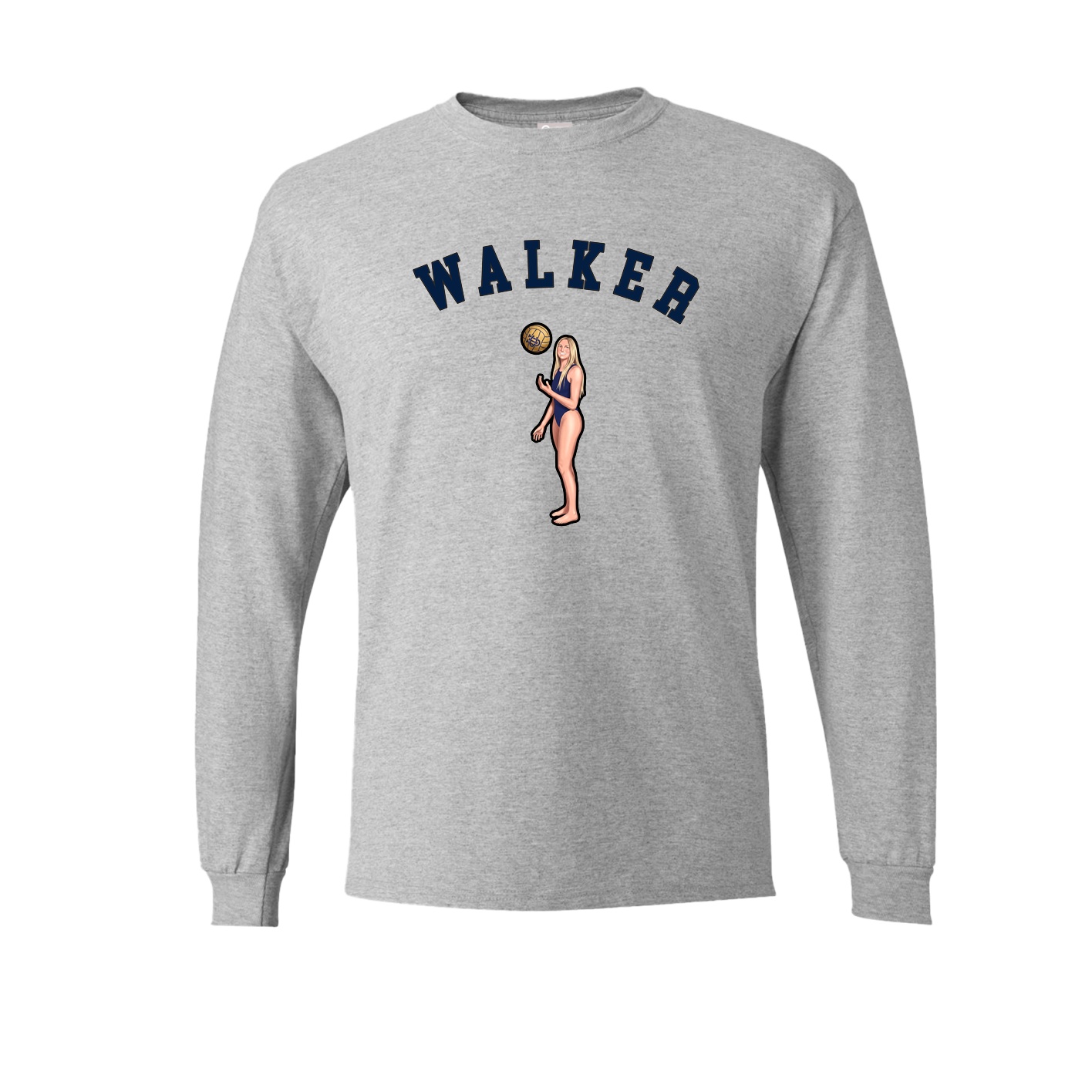 Long Sleeve Tee — Shirsey Arch in Grey