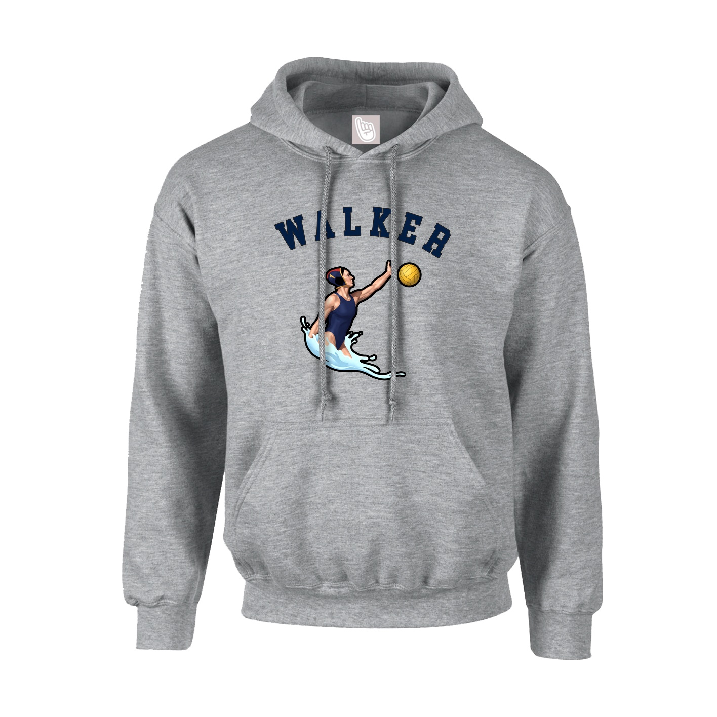 Youth Hoodie — Shirsey Arch in Grey