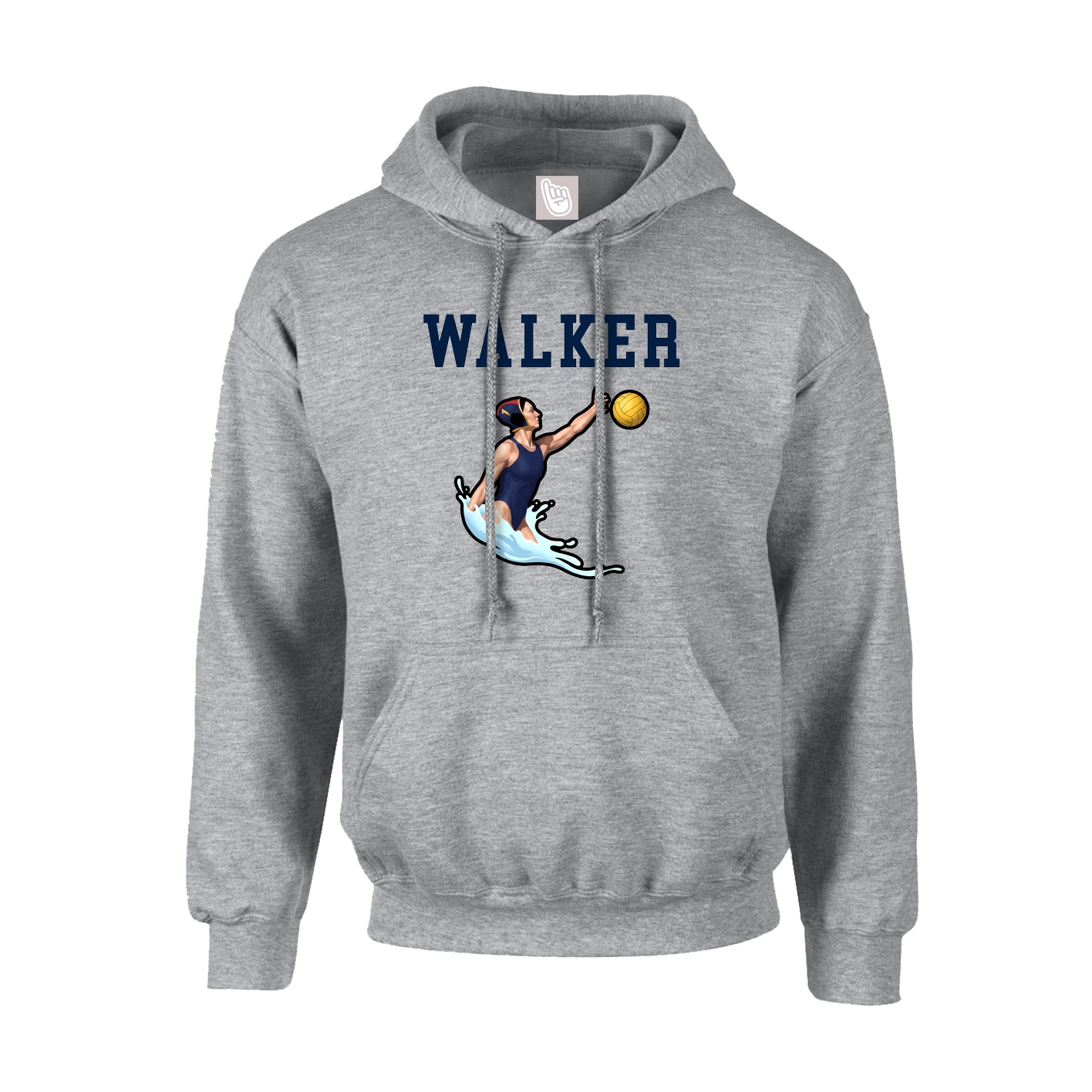 Hoodie — Shirsey in Grey