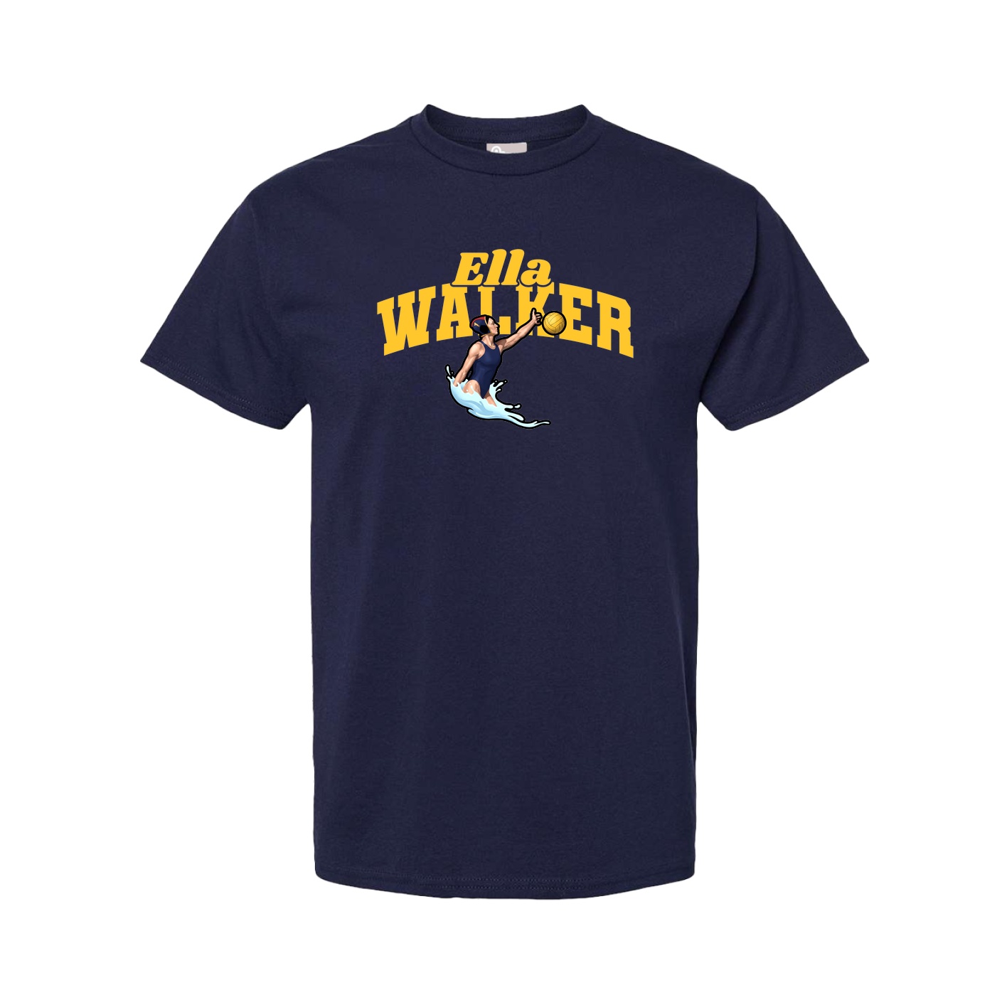 Youth Tee — Signature Arch in Navy