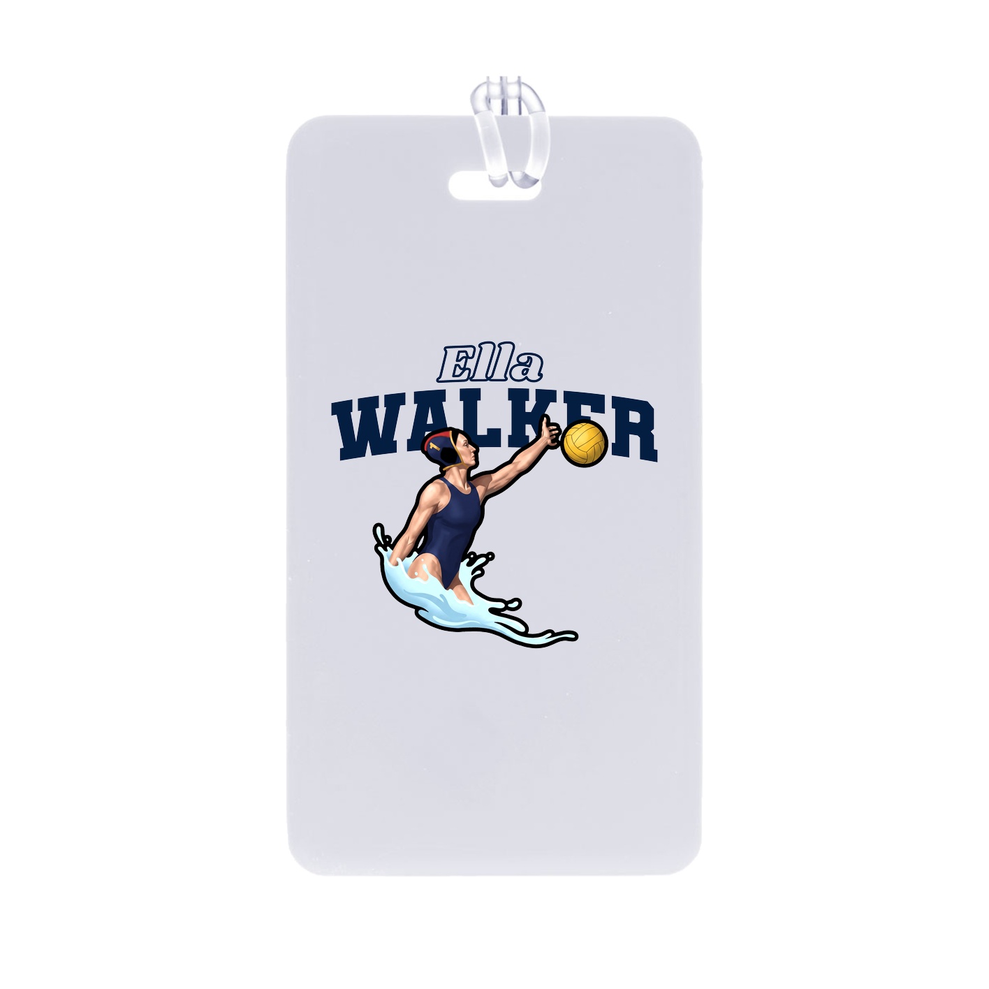 Bag Tag — Name Arch in Classic