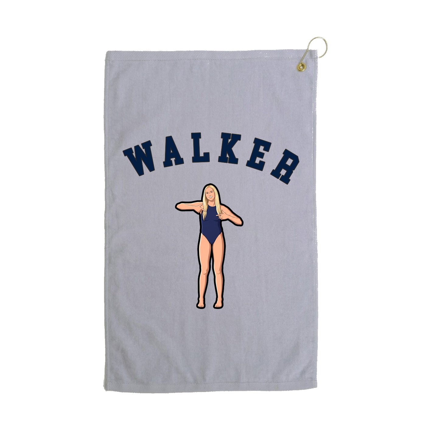 Golf Towel — Shirsey Arch in Grey