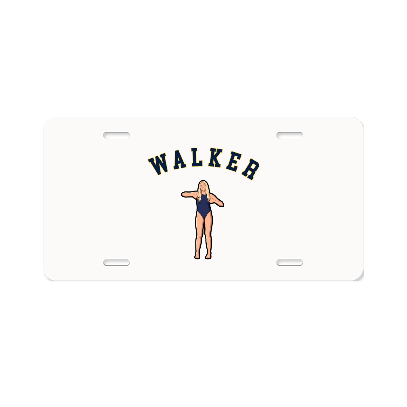 License Plate — Shirsey Arch in Classic