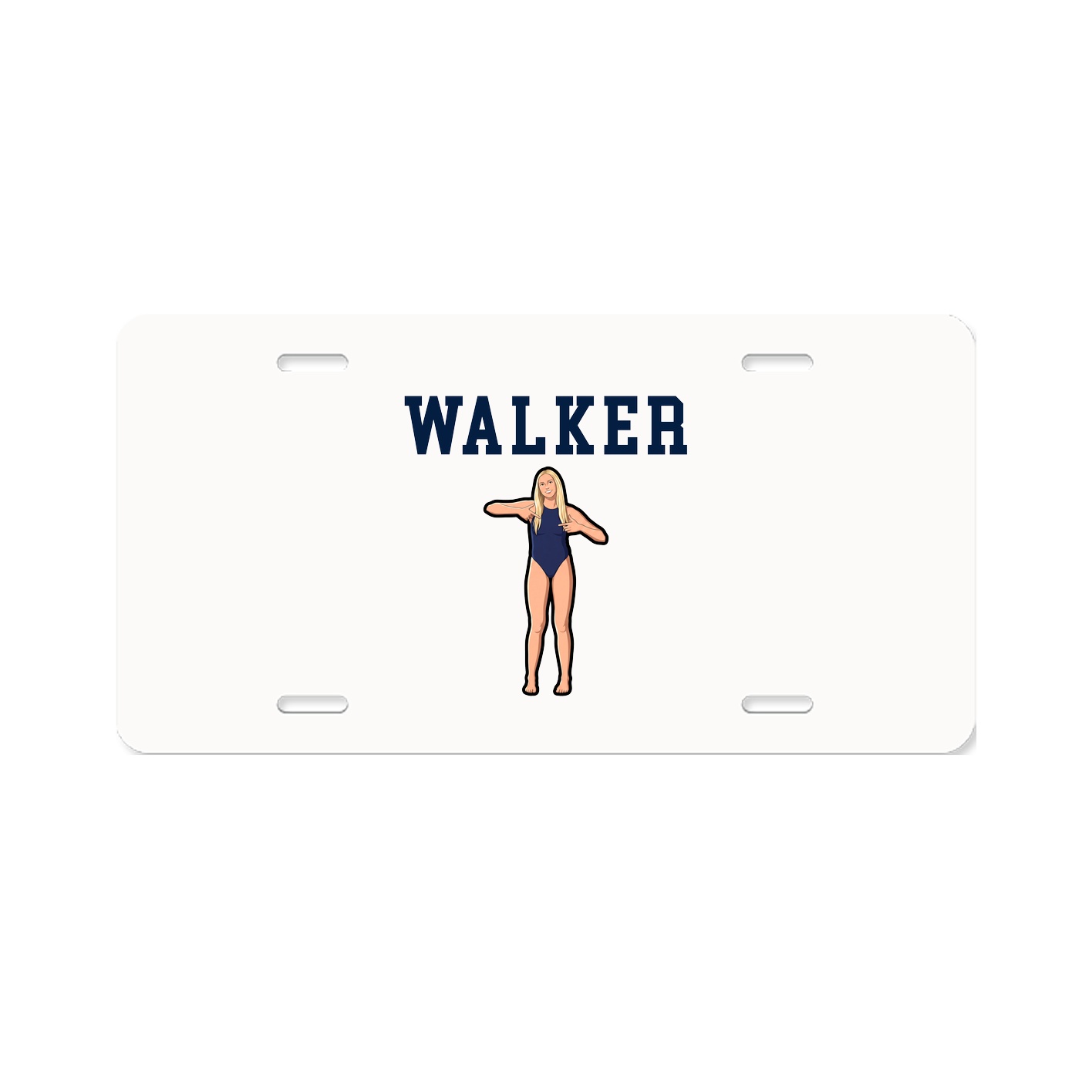 License Plate — Shirsey in Classic