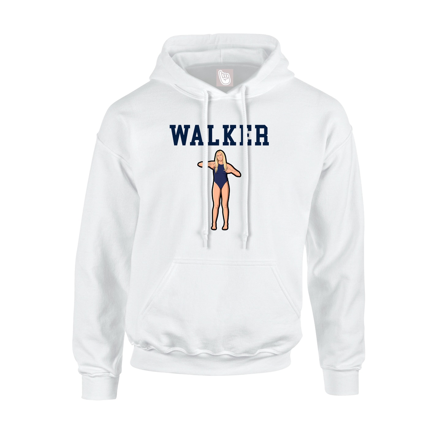 Youth Hoodie — Shirsey in White