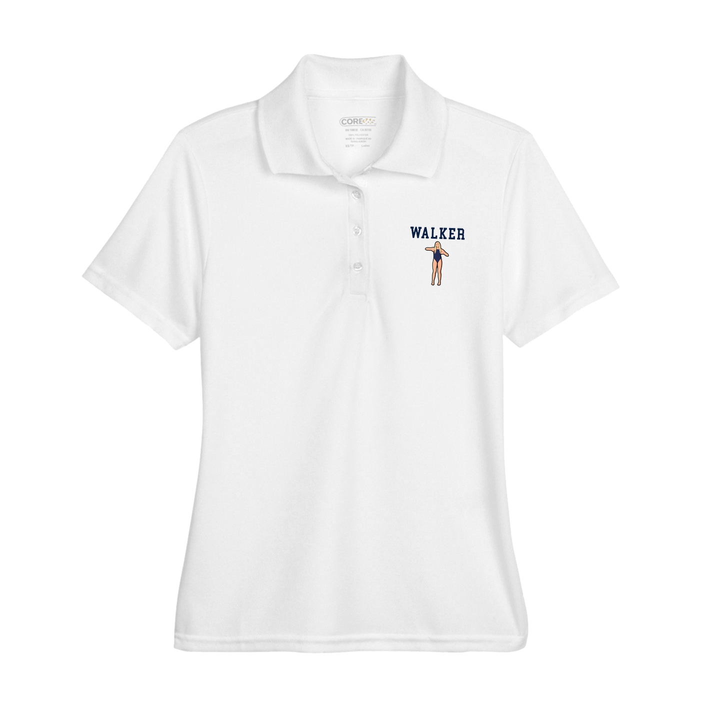Womens Performance Polo — Shirsey in White