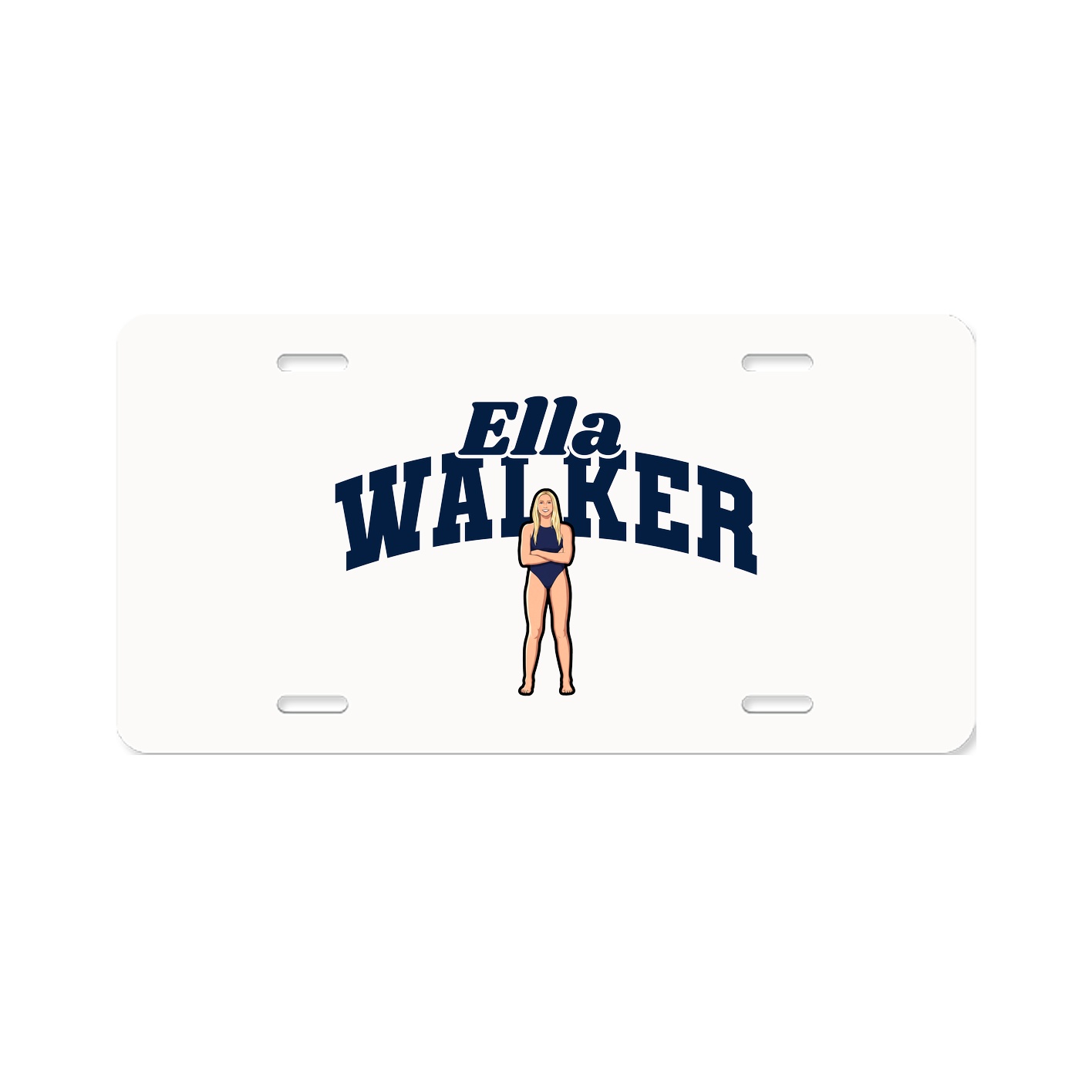 License Plate — Signature Arch in Classic
