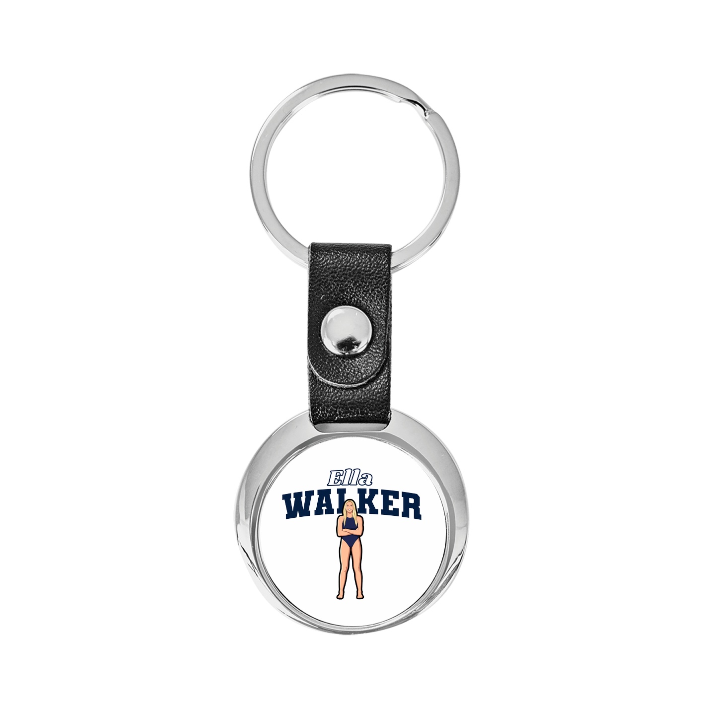 Key Chain — Name Arch in Classic