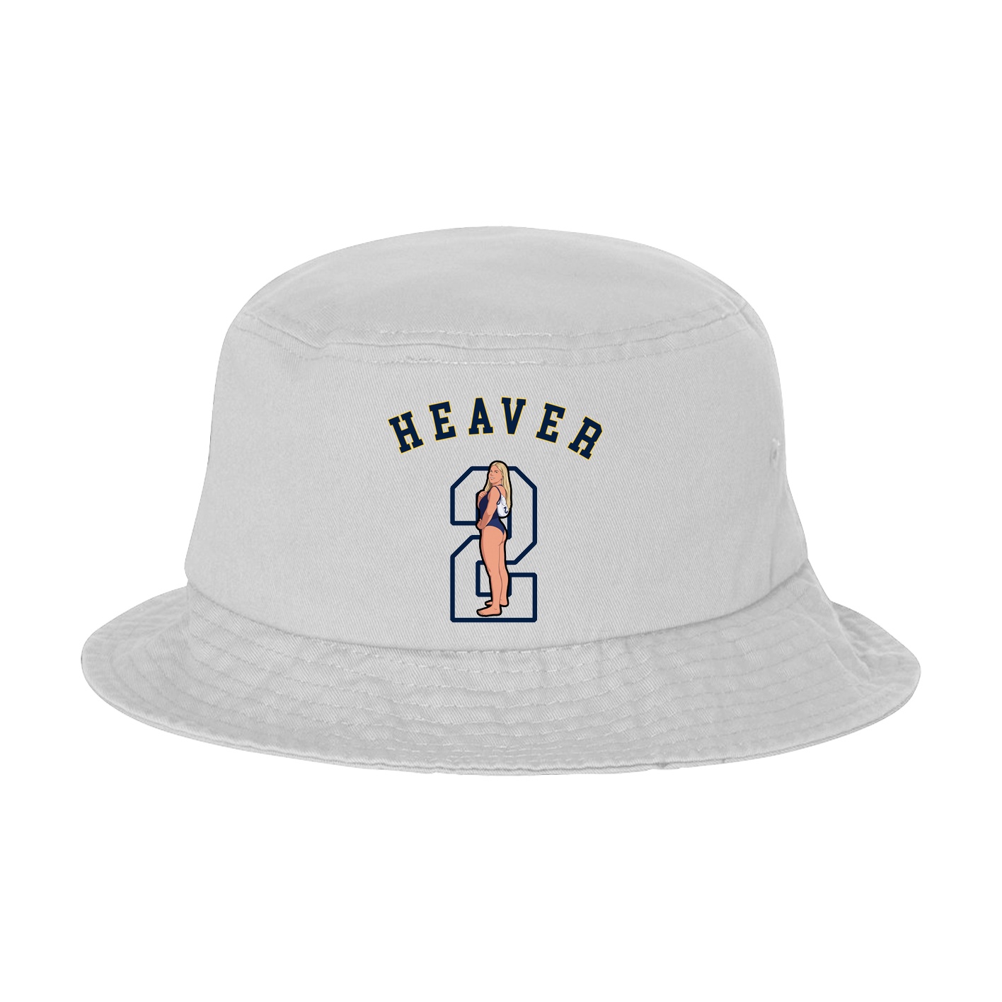 Bucket Cap — Shirsey Arch in White
